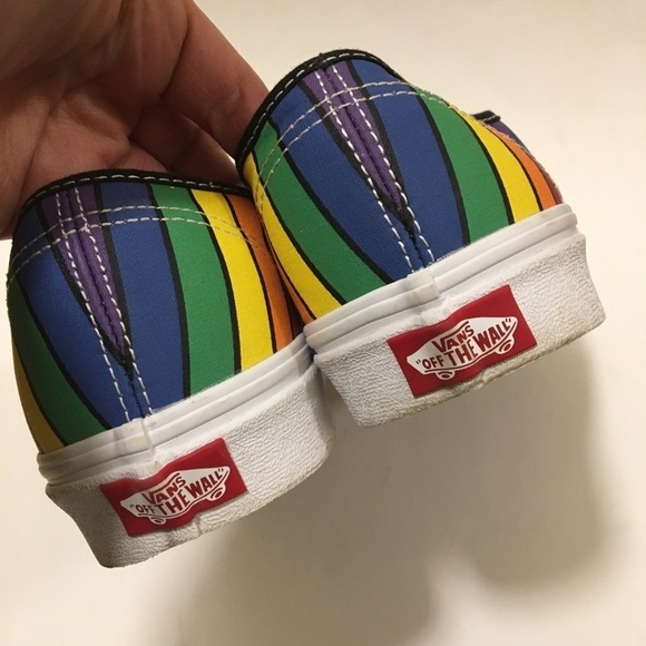 VANS Authentic Refract Blk/Tr Wht/Multi Sneakers - Picture 9 of 16